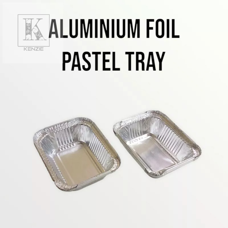 ( 25pcs ) Aluminium Foil Pastel Tray + Tutup / Macaroni Schotel/ Lasagna