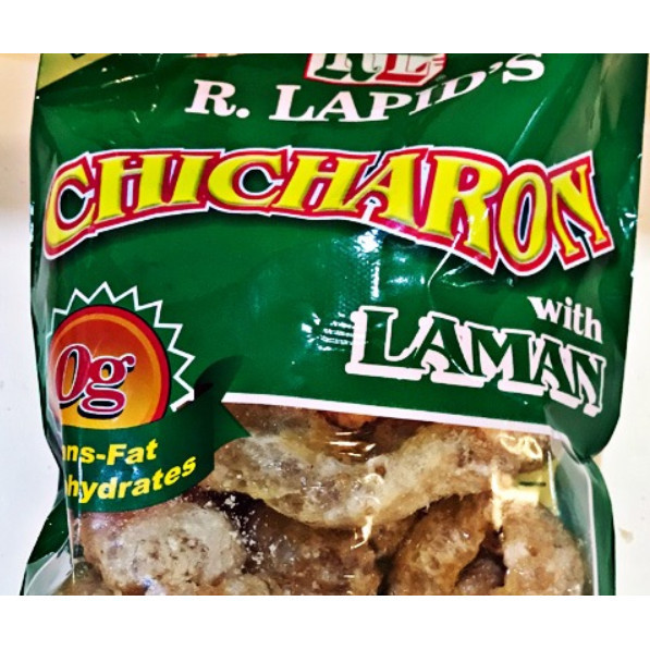 

NEW R Lapids Chicharon with laman asli Philippines 100g