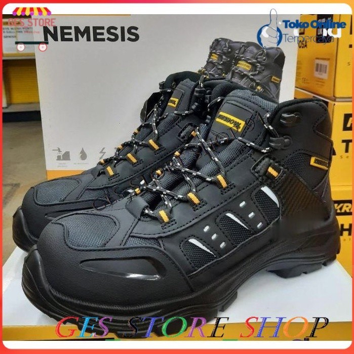 PROMO Serbuuuu.. Sepatu Safety Krisbow NEMESIS || Safety Shoes Krisbow NEMESIS