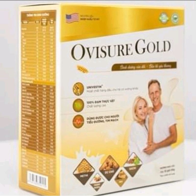 NEW ASLI OVISURE GOLD MILK - Susu vitamin untuk tulang dan sendi 100% Original