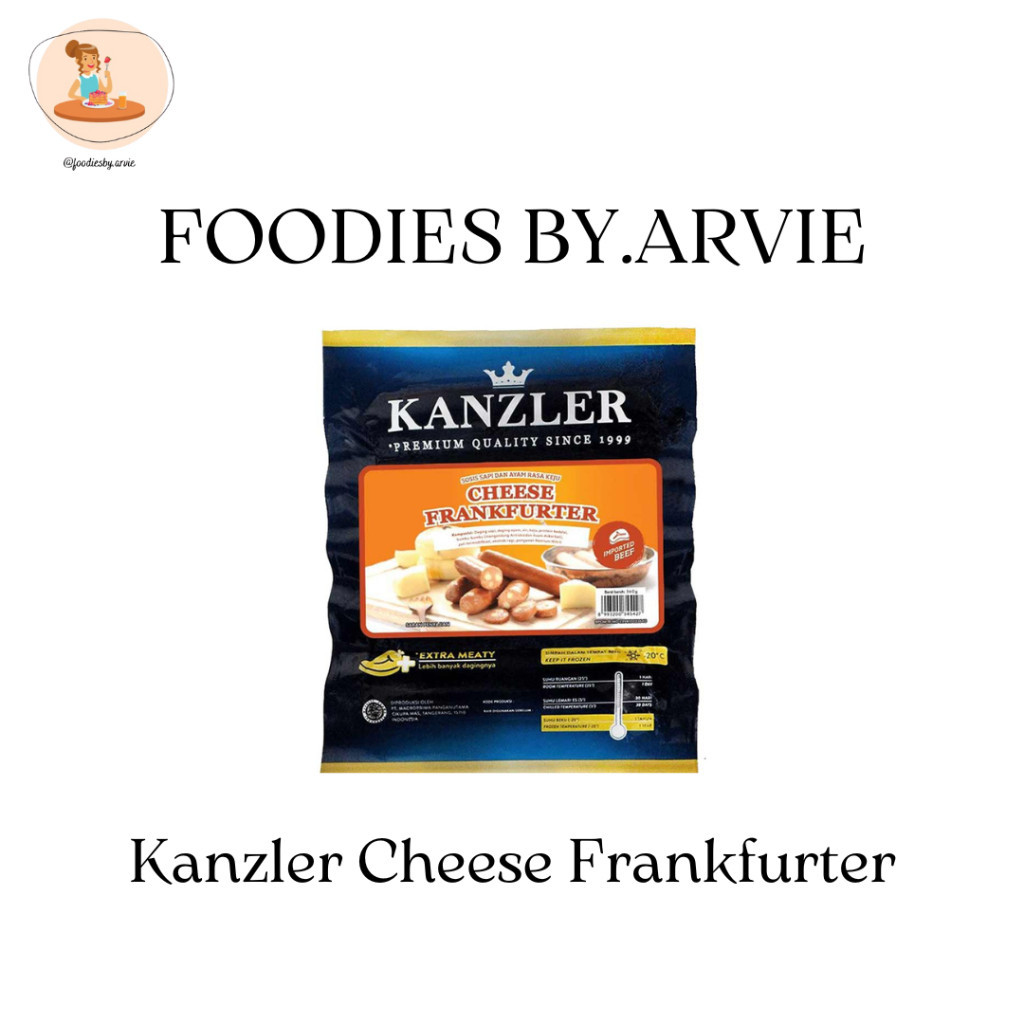 

SOSIS KANZLER CHEESE FRANKFURTER