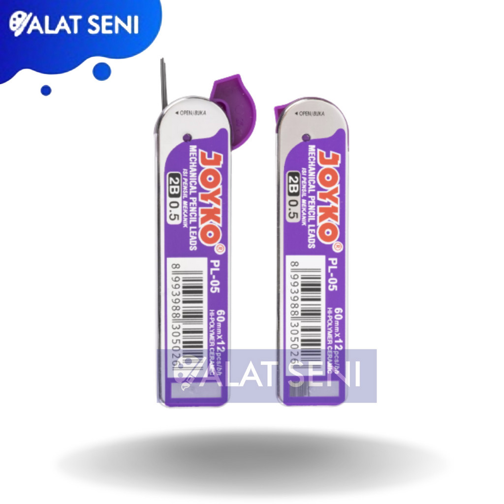 

ISI PENSIL MEKANIK JOYKO 2B / REFILL PENSIL MEKANIK / PENCIL LEAD 2B PL-05