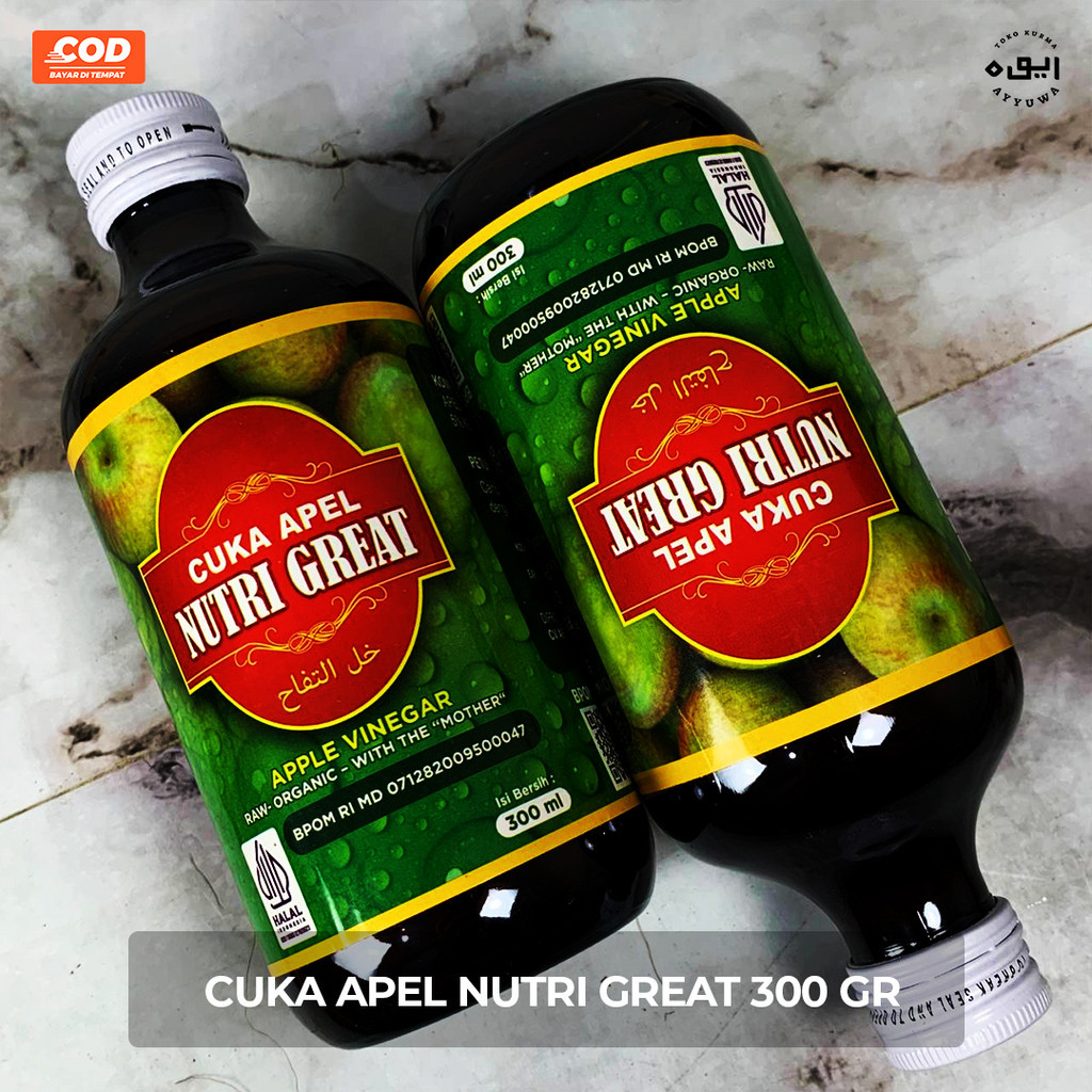 

CUKA APEL NUTRI GREAT 300ml ORIGINAL