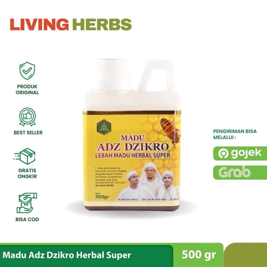 

ADZ DZIKRO - Madu Adz Dzikro Herbal Super 500gram