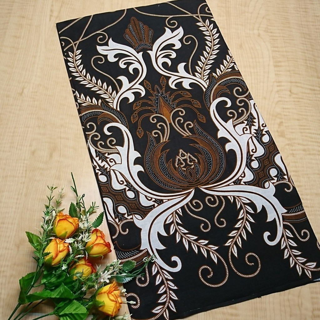 kain batik printing motif mahkota dewa kain batik pekalongan kain batik meteran bahan baju pria baha