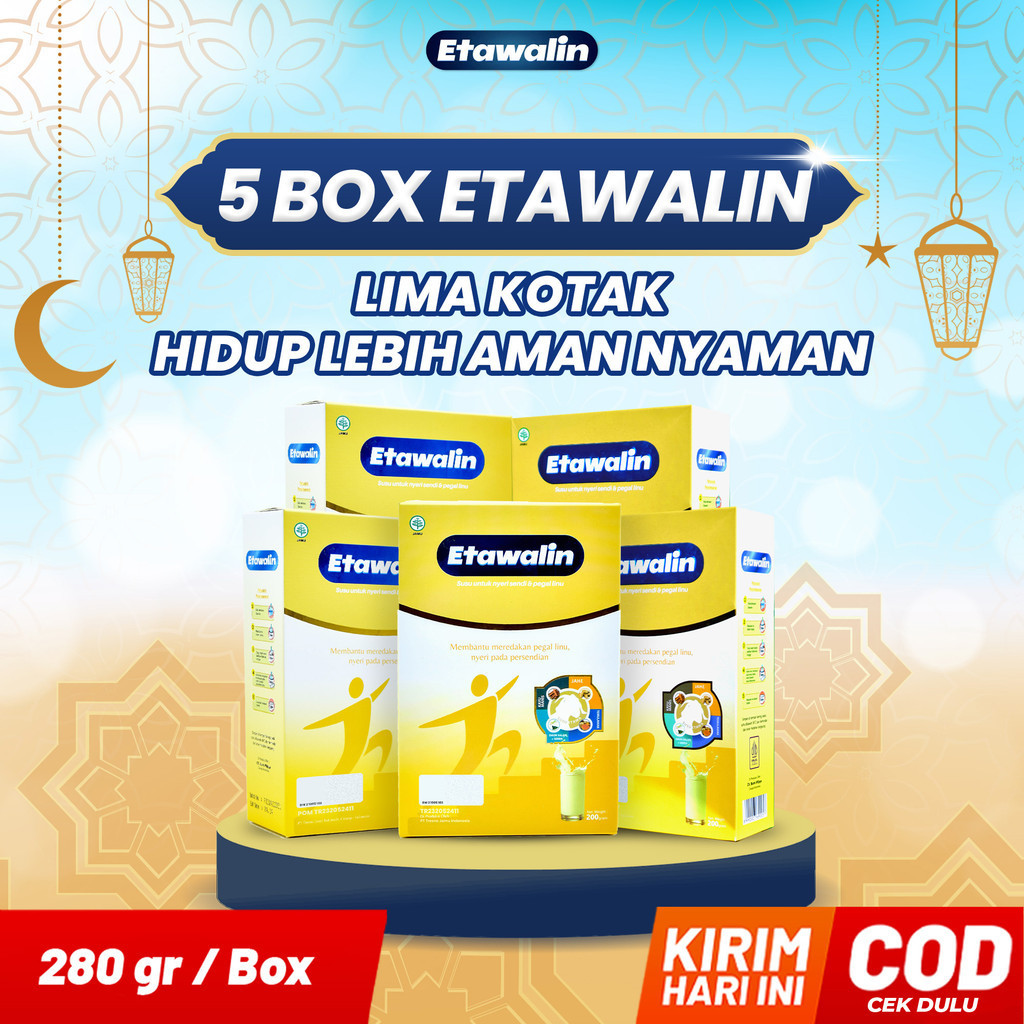 

5 BOX Etawalin Susu Kambing Solusi Asam Urat Original