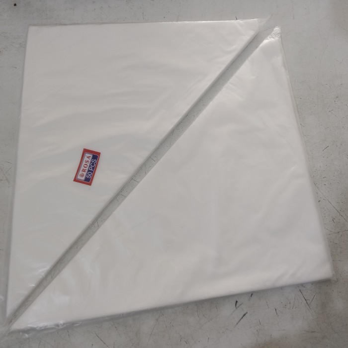 piping bag plastik segitiga - besar/jumbo