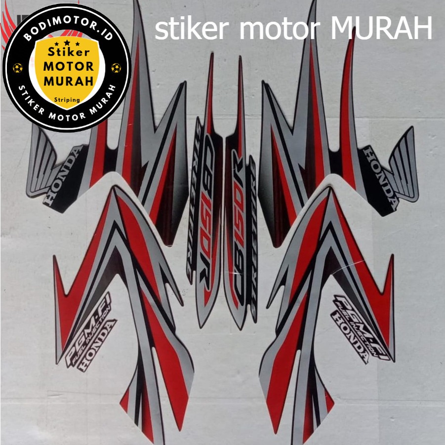 Stiker Striping Honda CB 150R 2013 - List Stiker Standar CB 150R 2013 - Striping Standar CB 150R 201