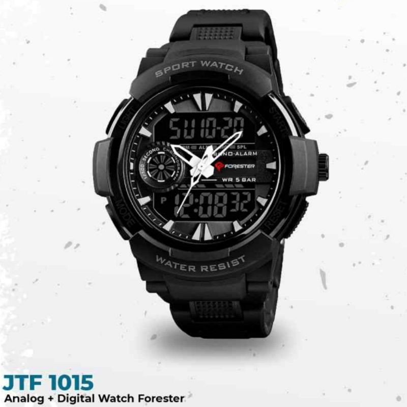 Forester JTF 1015 Jam Tangan Forester 1015 Analog Digital Original