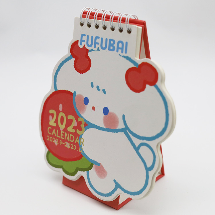 

High Quality Custom Printing Full Color 2024 Spiral Wall Desk Table Calendar OEM Style Binding Paper