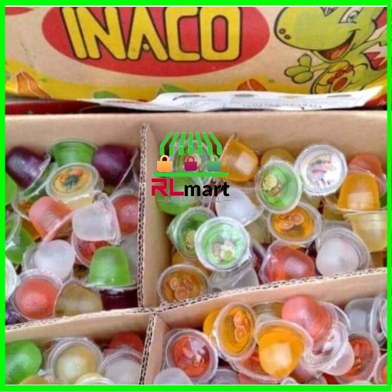 

JELY INACO KEMASAN 1KG(EXP 2026) Jelly Inaco 1kg Kiloan Isi +/- 64-65pcs READY MELIMPAH