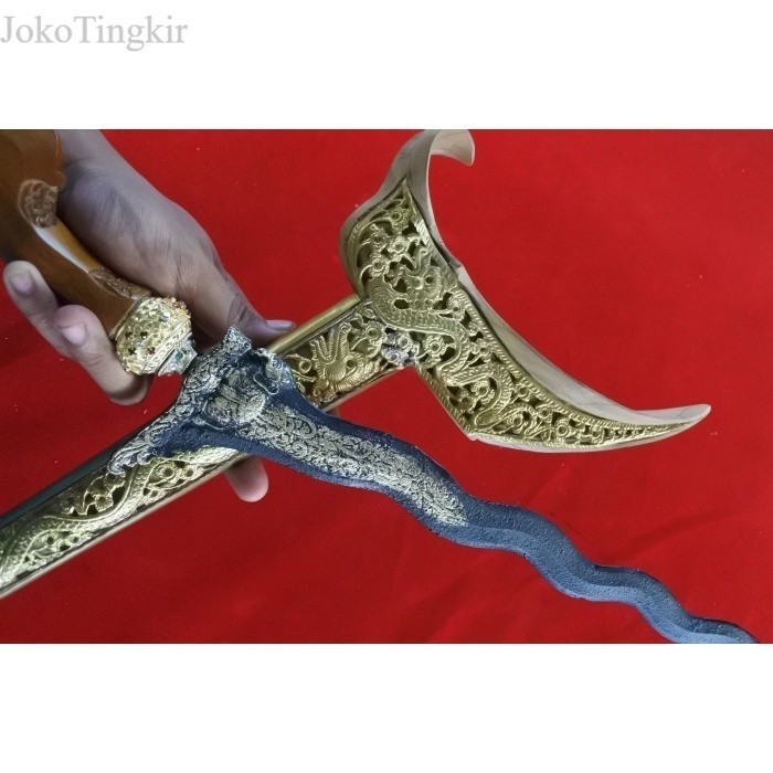 

Keris Langitan Dapur Gajah Ladrang Ful B - Bilahan Saja Ks - antik