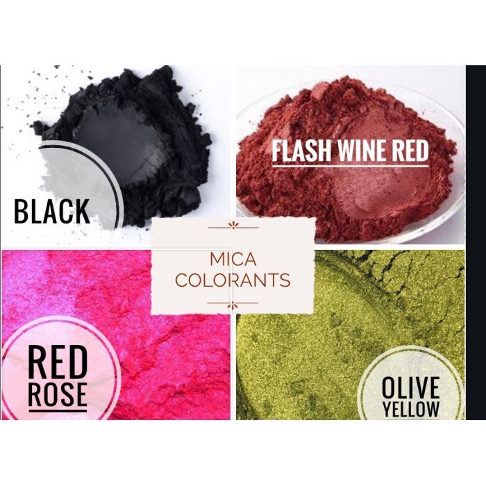 

MICA COLORANT 10 GR - RED ROSE