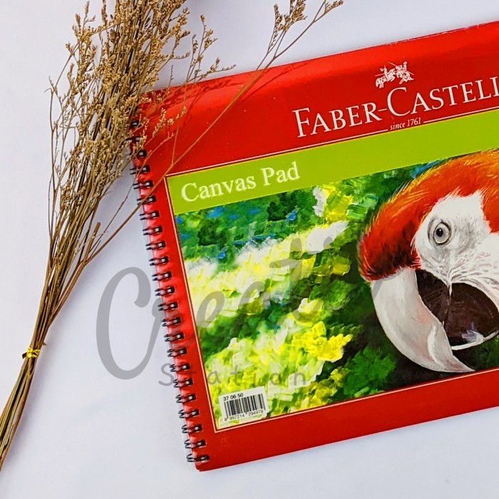 

Faber Castell Canvas Pad Sketch Book Sketchbook Buku Gambar Drawing Bo