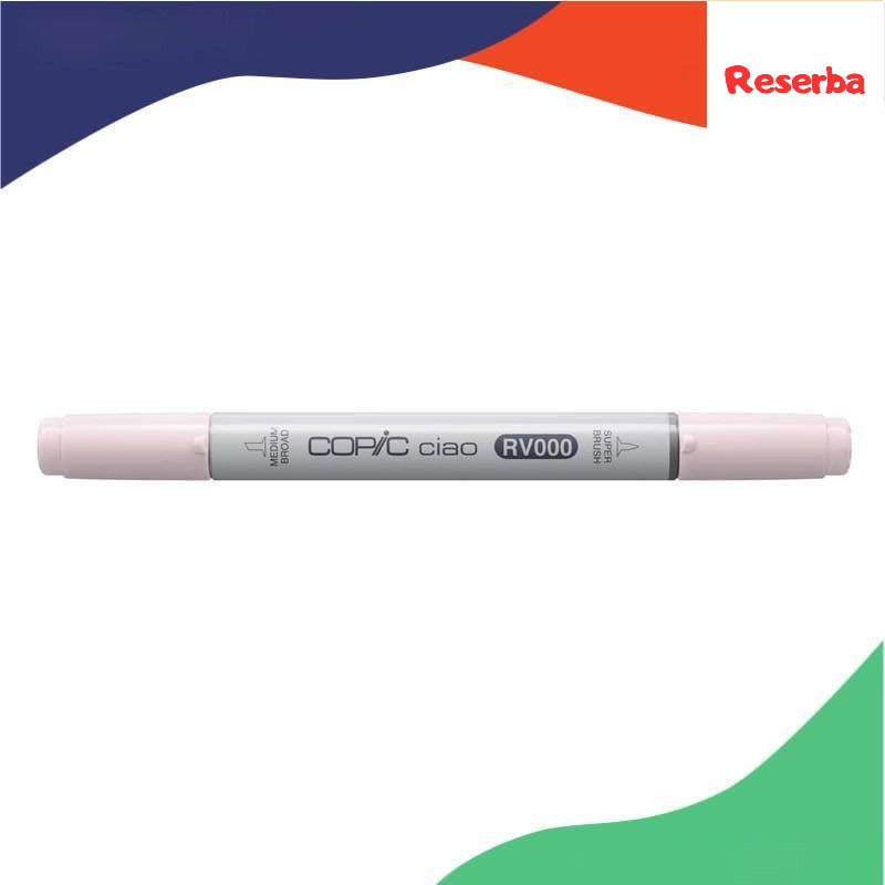 

Copic Ciao Spidol Marker Grafis Warna Pale Purple CCM/RV000 Refillable Made In Japan (Clearance Sale)