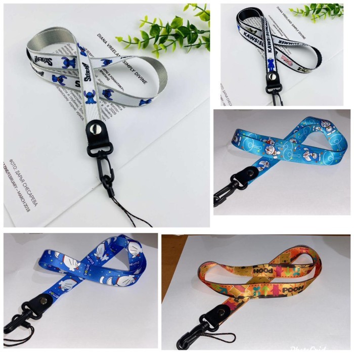 [DS] TALI GANTUNGAN HP / STRAP GANTUNGAN HP HELLO KITTY DORAEMON STICH