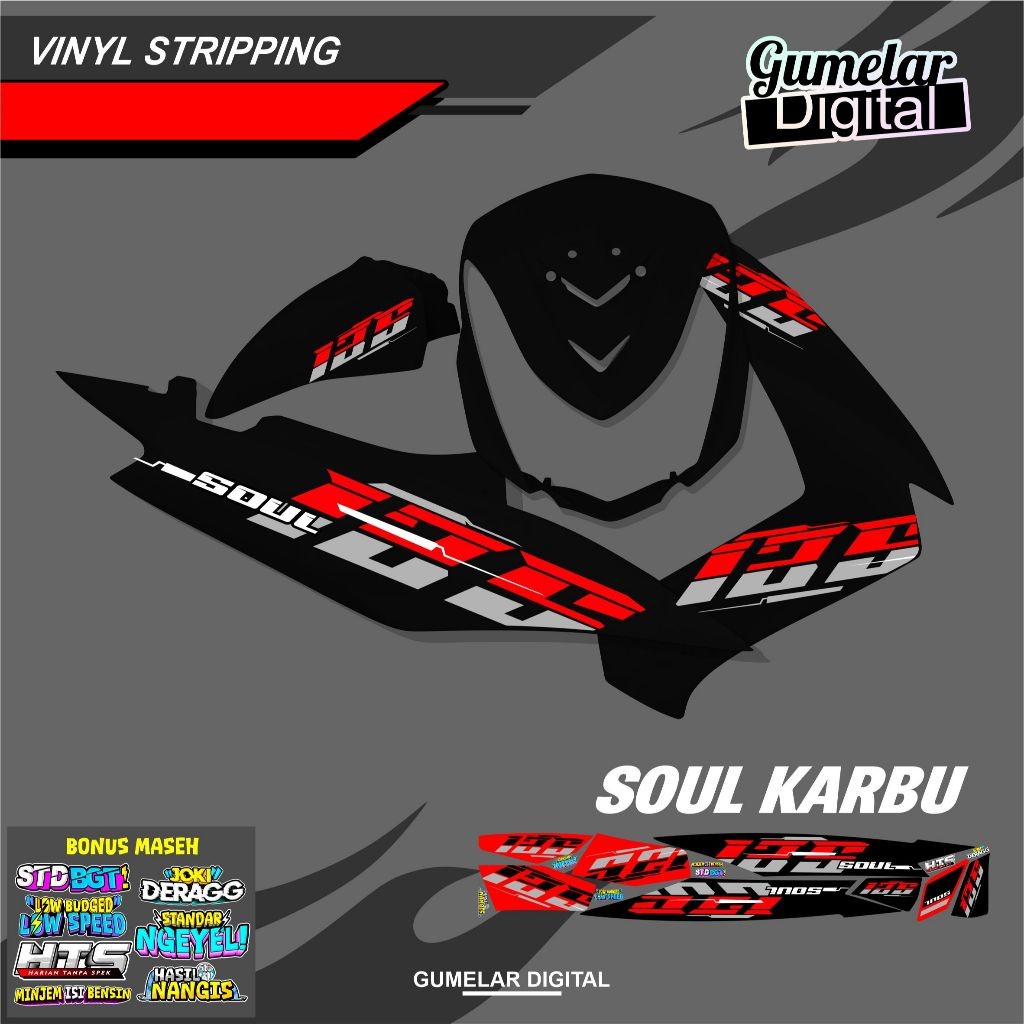 STRIPPING SIMPEL YAMAHA MIO SOUL KARBU VIETNAM STYLE 4