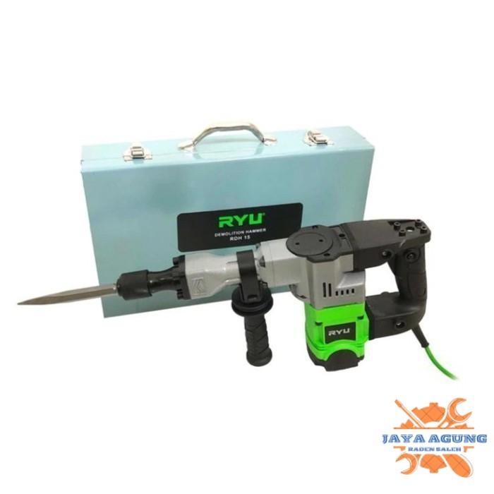 RYU Demolition Hammer Drill RDH 15 1200 W Mesin Bobok Beton