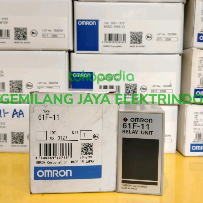 OMRON 61F-11 / RELAY UNIT OMRON 61F-11 / MODUL WLC OMRON 61F-11 JAPAN
