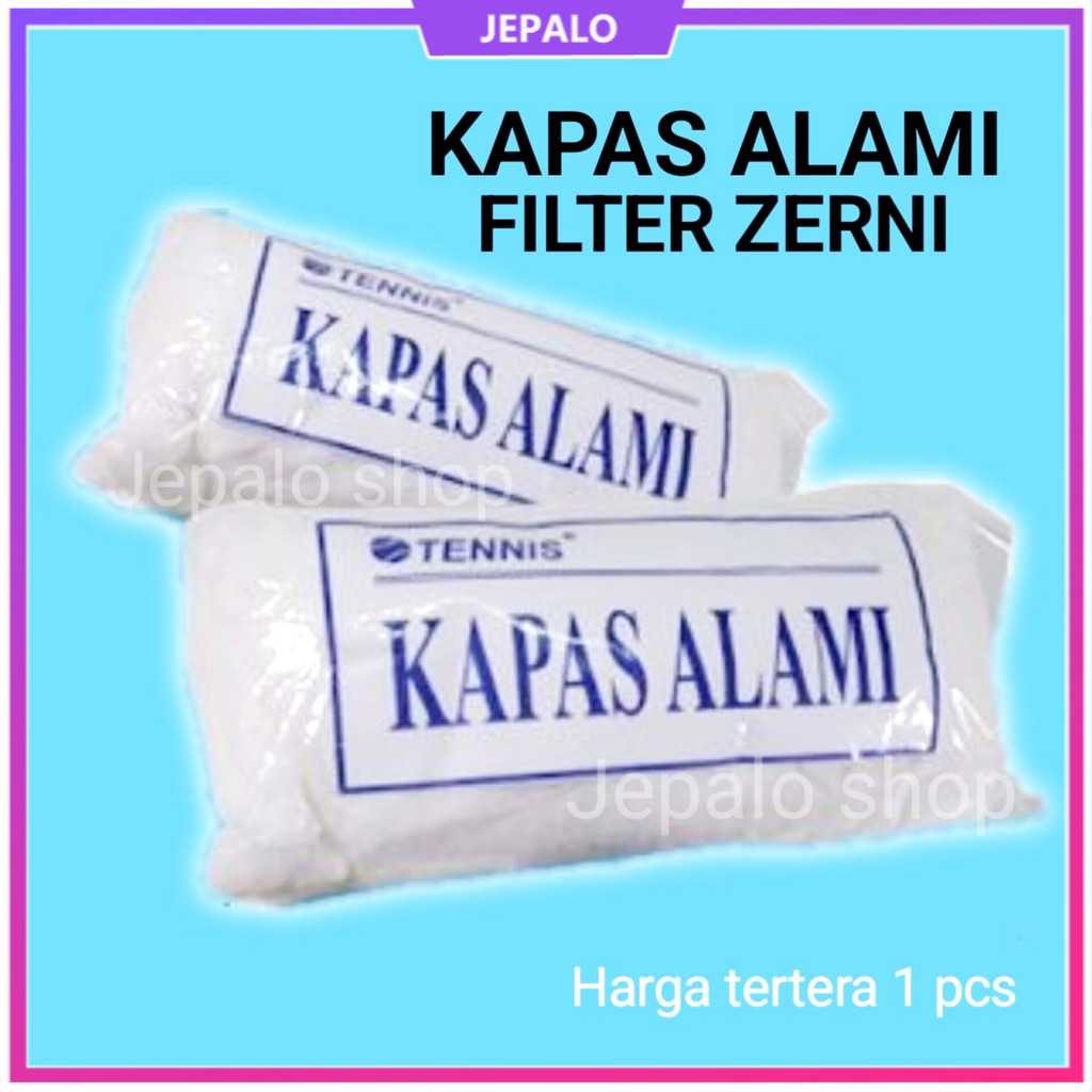 Kapas Alami Filter Saringan Air Zerni Zernii / JEPALO MAKASSAR