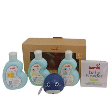 Bambi Baby Powder Compact 40g /Paket Bundling/ Bedak bayi/bedak padat