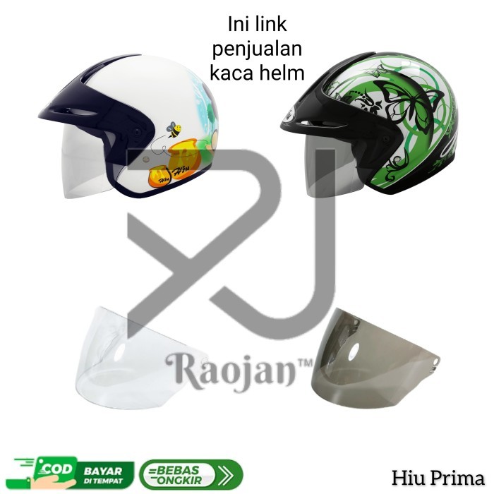 Kaca helm Hiu Prima Visor helm Hiu Prima