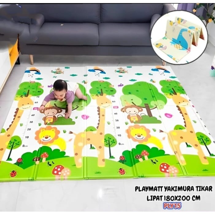 PLAYMAT YAKIMURA PLAYMAT LIPAT KARPET PLAYMAT BAYI 180*200cm
