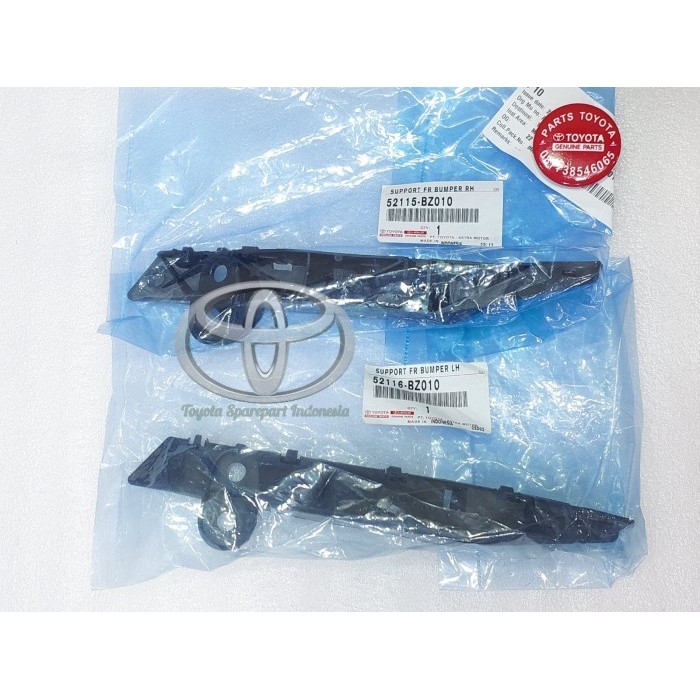 Breket Bracket Bumper Bemper Depan Avanza Xenia Lama 2003 2004 2005 2006 52115-BZ010 52116-BZ010