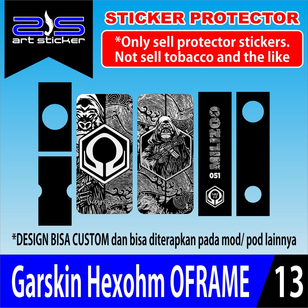 SKIN Garskin Hexohm Oframe design sesukamu
