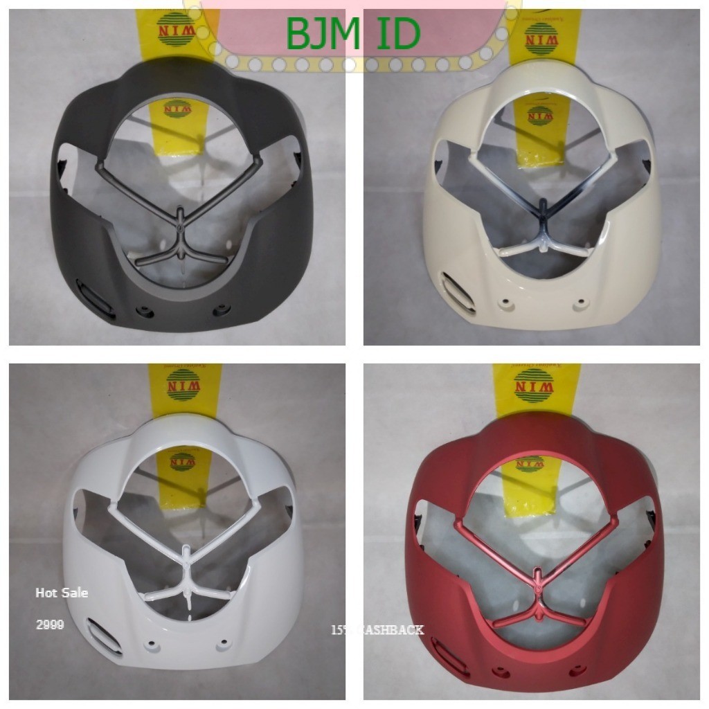 BJM MOTOR ID - Tameng Depan Scoopy 110 FI 2017 2018 2019 | front panel WIN | cover body motor injeks