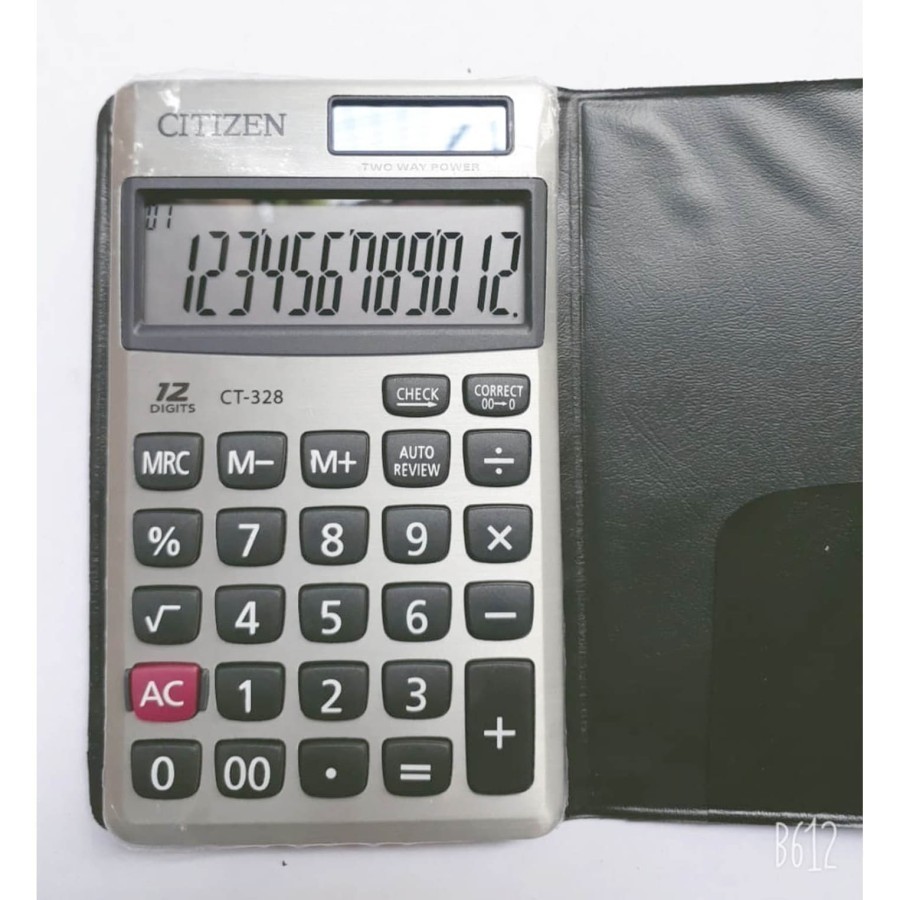 

Kalkulator Saku . CT-328 CALCULATOR POCKET 12 Digits - CT328 Cek Ulang