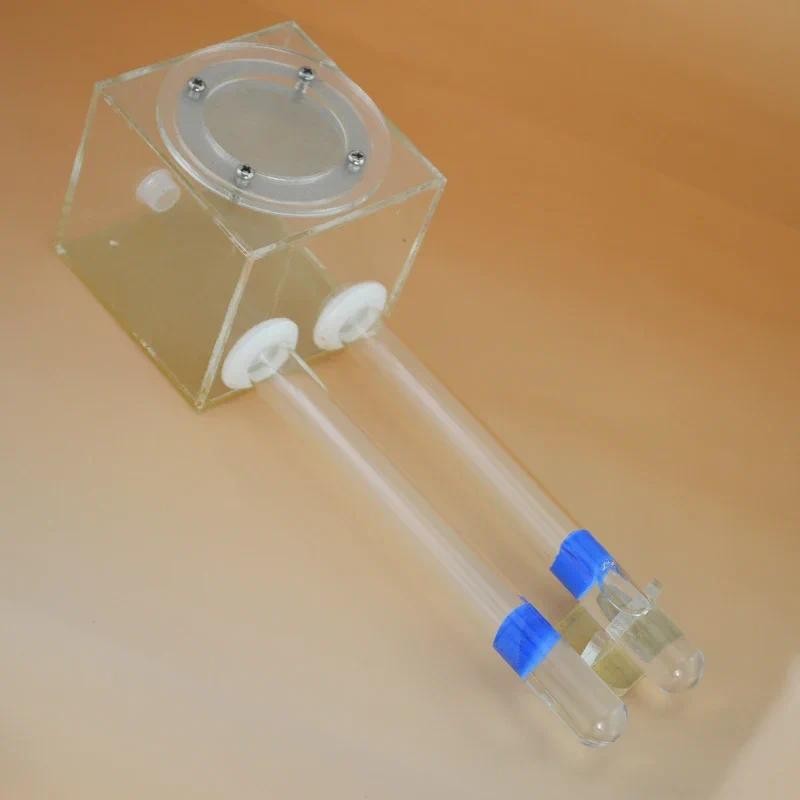 1PCS Two Test Tube Ants Simple Acrylic Nest 15mm Outer Diameter Test Tube Classic Practical