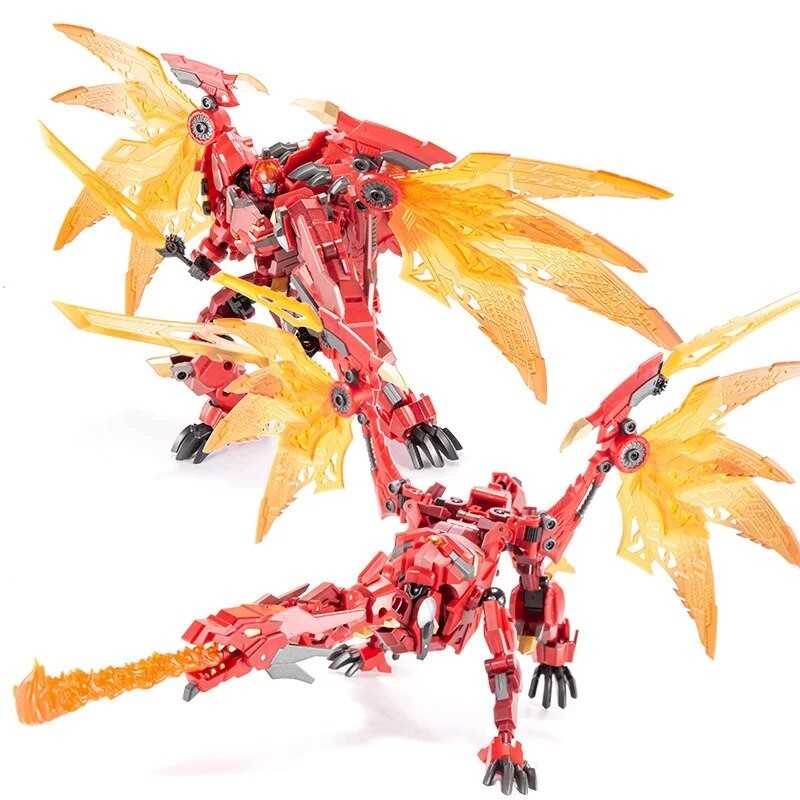 JINBAO 8871 Transmetal 2 Megatoron Red Dragon Transformation Beast Wars BW Toys Action Figure DX09 D