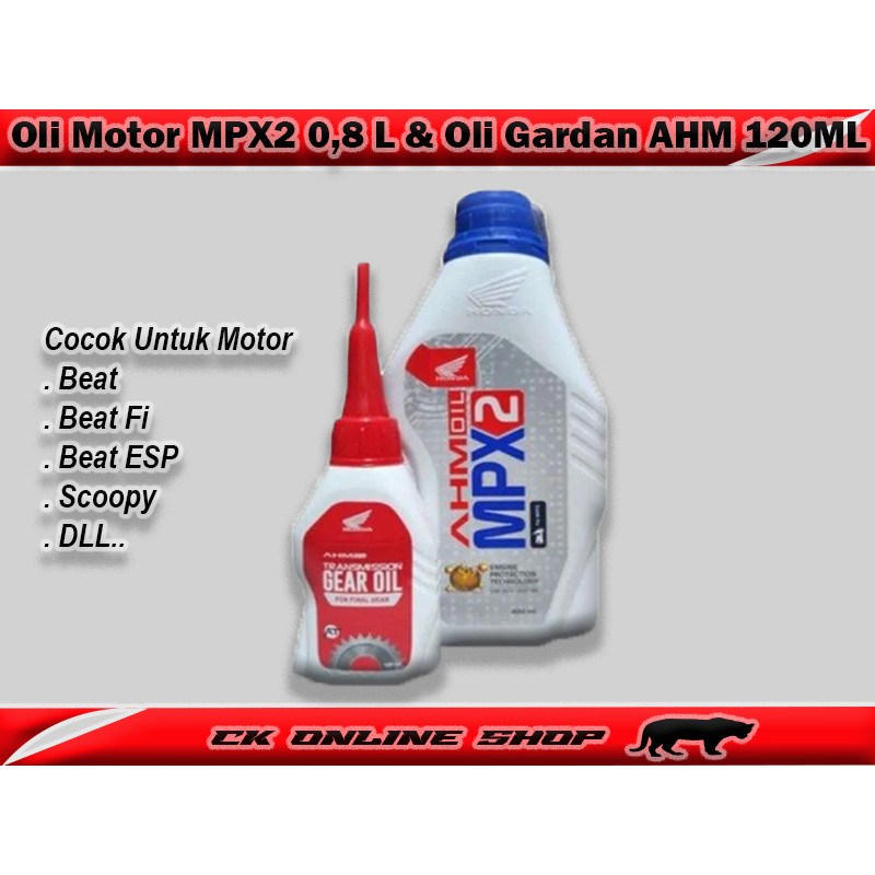 OLI MATIC HONDA & OLI GARDAN UNTUK MOTOR HONDA VARIO