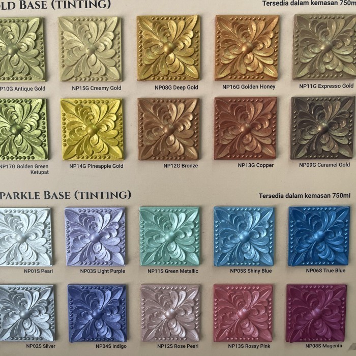 

Metallic paint /cat metalic waterbased nippon paint silver