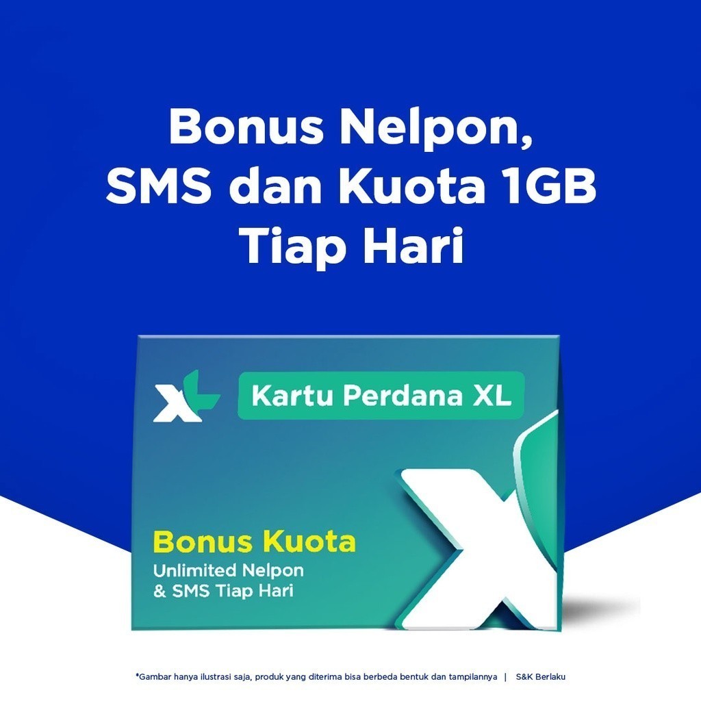 Kartu Perdana XL Tanpa Kuota