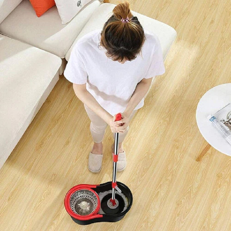 Pel Lantai Alat Pel Ultra Mop Pengepel Lantai Spin Mop Mop Pel Lantai / Alat Pel Putar Lantai Ultra 