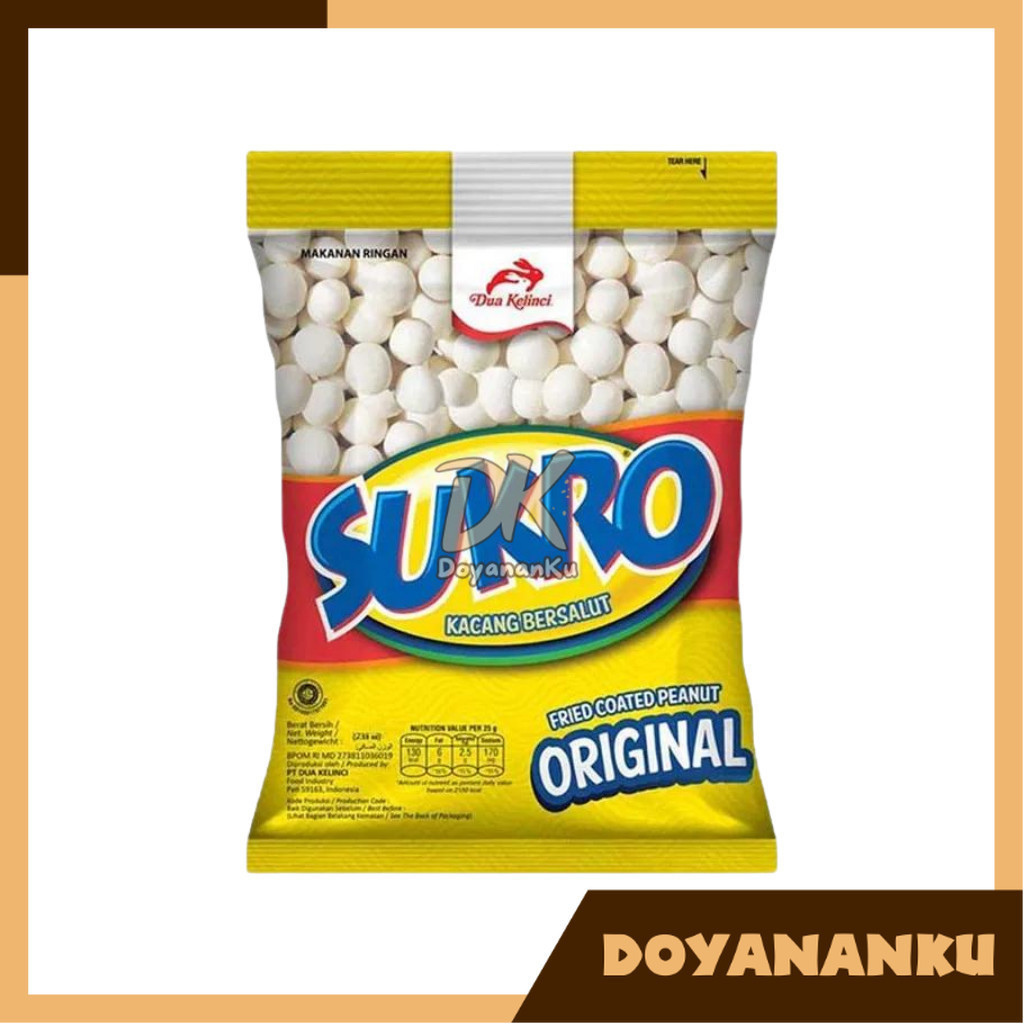 

Sukro kacang 1renteng 10pcs