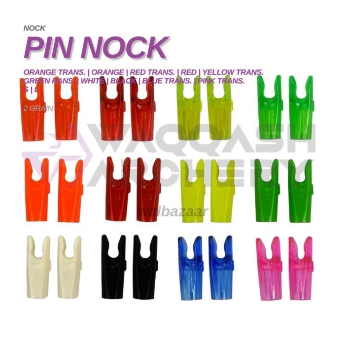 Nock Pin Insert S for ID 3.2mm Arrow Carbon Plastik Impor (warna lain)