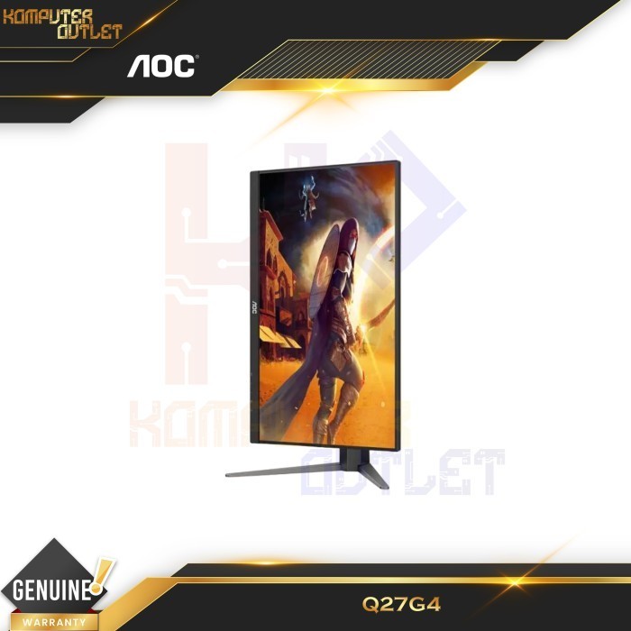 Aoc Aegis 27" Q27G4 IPS Panel 1ms 165Hz QHD Gaming Monitor Led