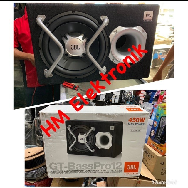 Speaker Subwoofer JBL GT Bass Pro 12 inch Aktif