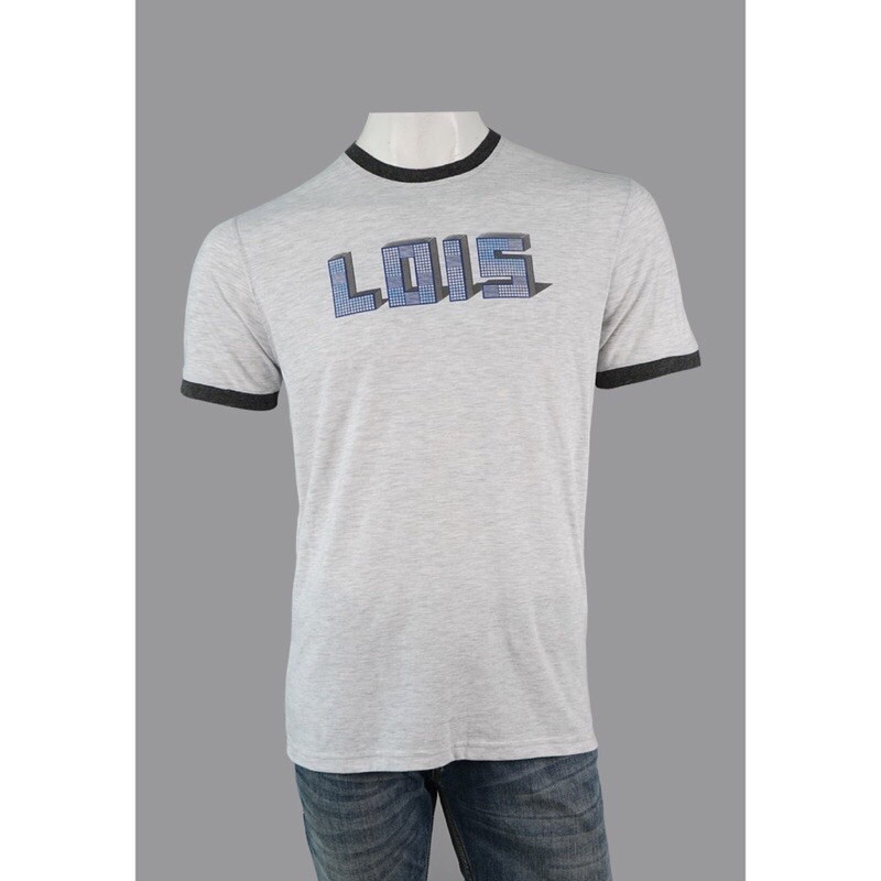 PROMO CUCI GUDANG KAOS LOIS ABU-ABU 100%ORIGINAL BISA BAYAR DI TEMPAT [COD]