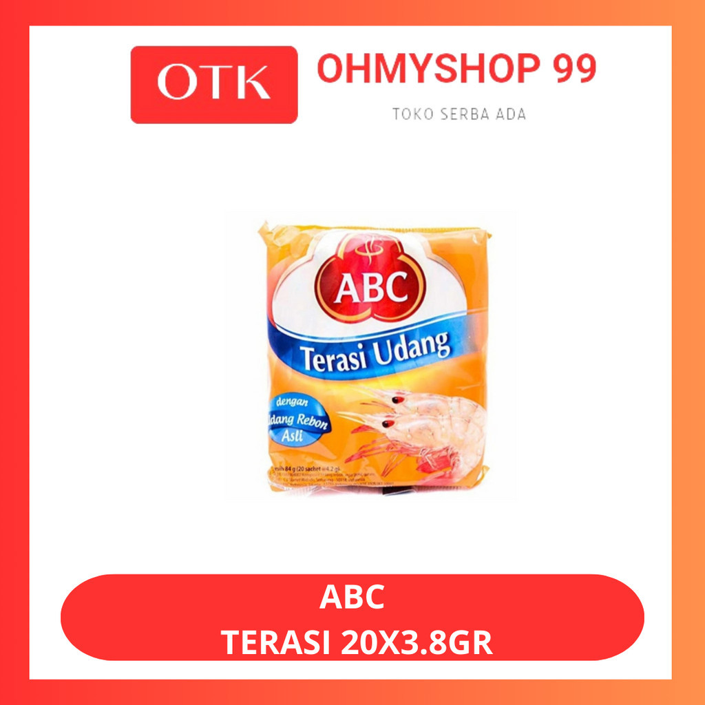 

ABC Terasi Udang Sachet 3.8gr x 20pcs