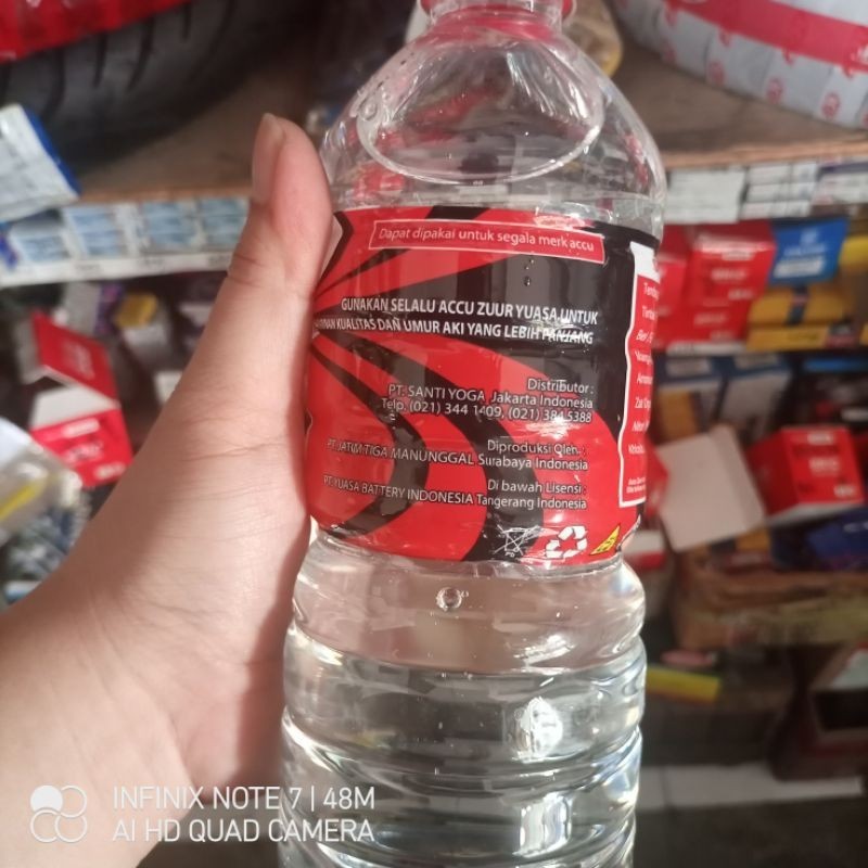 air aki zuur Yuasa 1000ml