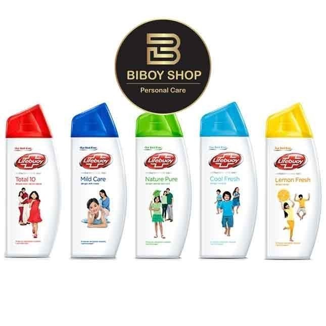 LIFEBUOY SABUN MANDI CAIR 100 ML BOTOL KECIL - ALL VARIANT - SABUN MANDI BOTOL - Biboy Shop