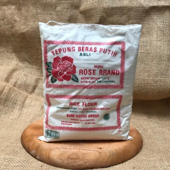 

Tepung Beras Rose Brand - 500 Gram