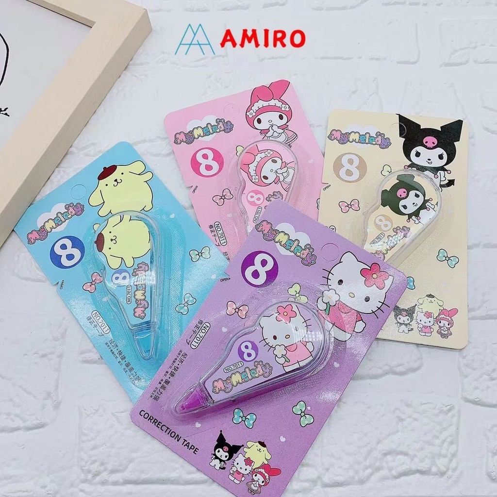 

tipex roll kertas sanrio lucu / correction tape murah karakter/Tipex Roll tip-ex kertas fancy tipe-x karakter