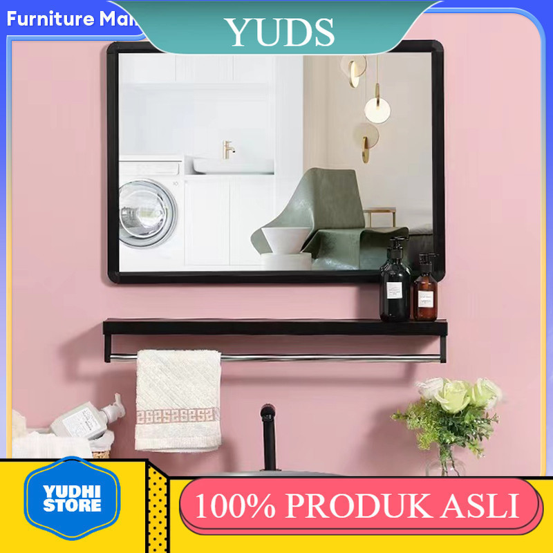 YS Cermin Persegi Dinding Kamar Mandi -Kaca