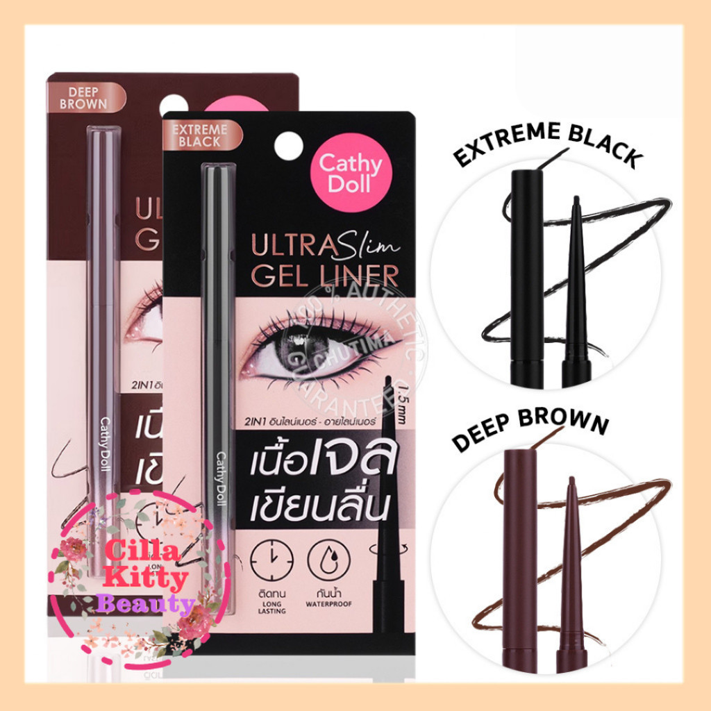 CKB Cathy Doll Ultra Slim Gel Liner Eyeliner Waterproof