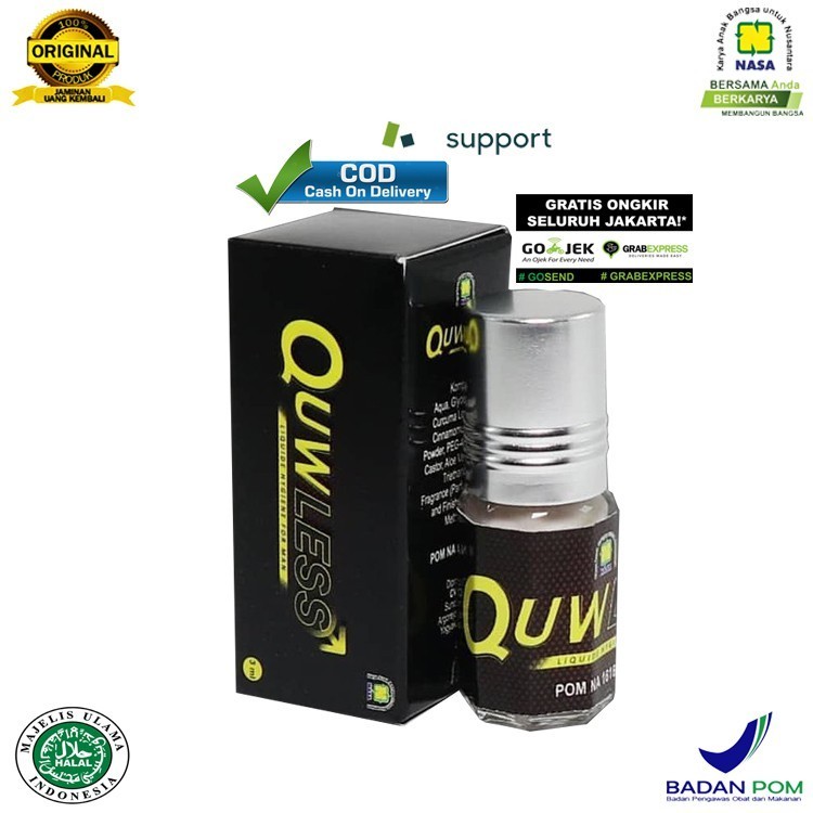 Quwless Herbal Alami Asli Original Nasa - QUWLES Terlaris Best Seller